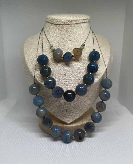 Boules bleues